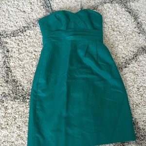 Jcrew teal dress